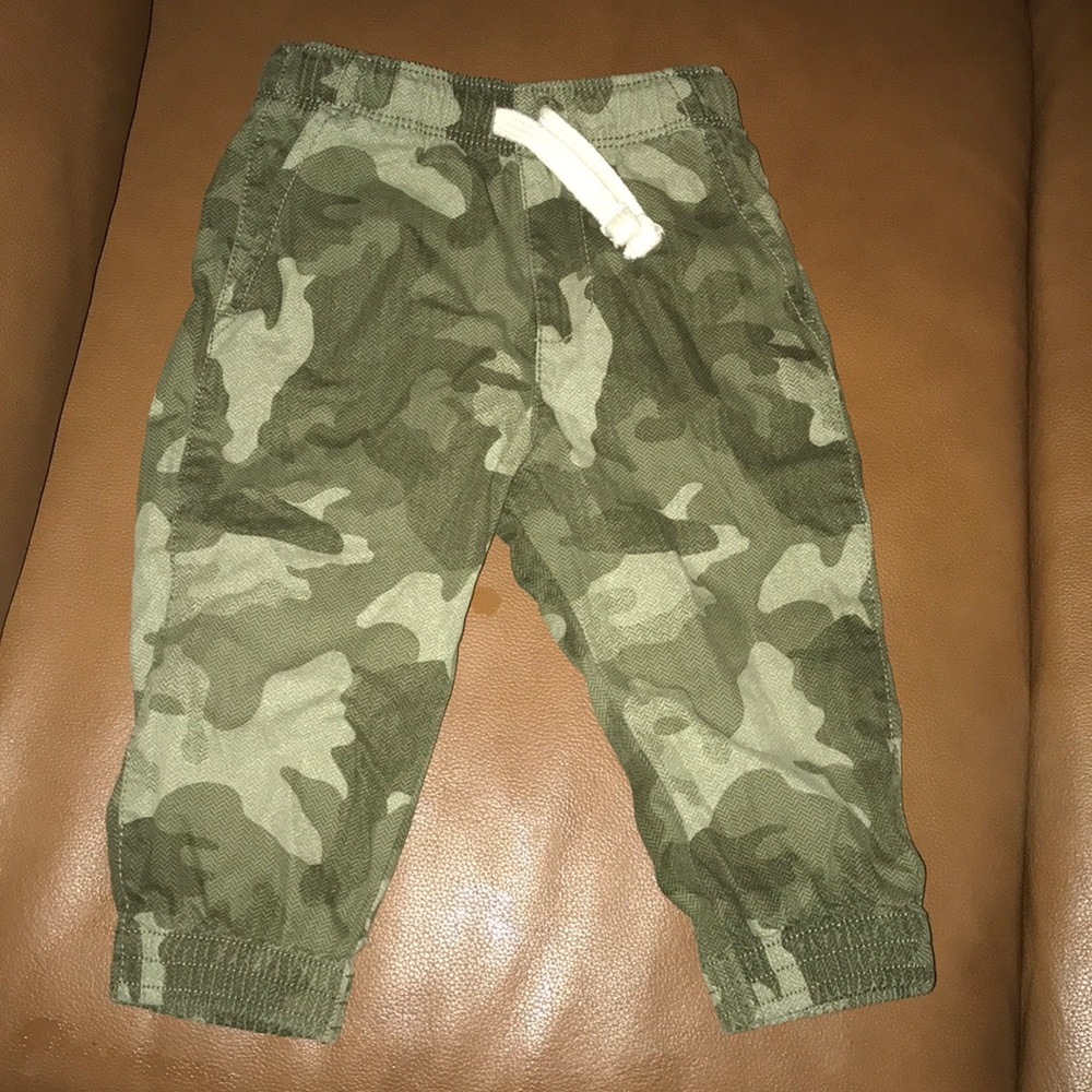 Toddler army fatigue joggers